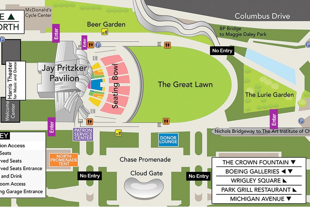2023_Millennium_Park_Map