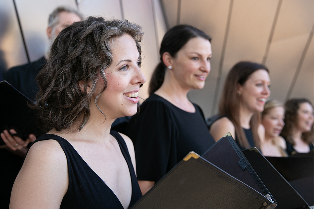 Chorus with Stainless Background