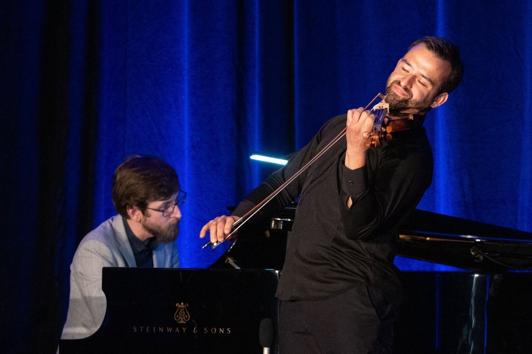 Will Hagen, violin, with Chuck Foster, piano