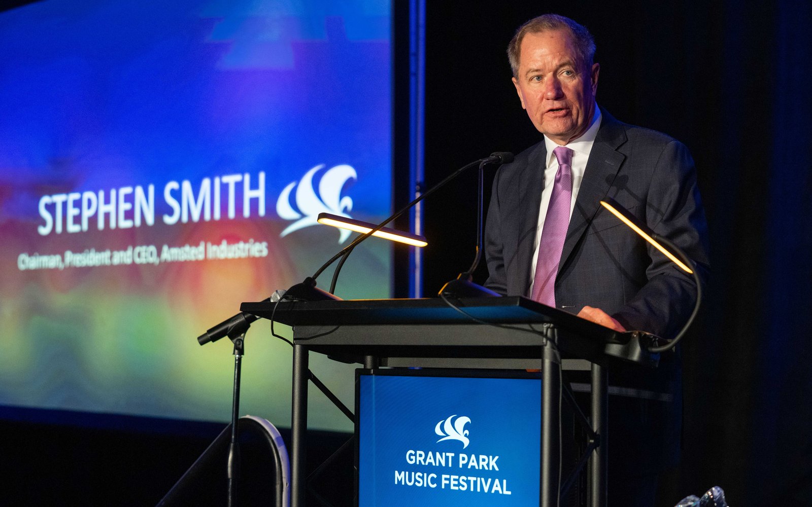 Stephen Smith, Amsted Industries, Advocate for the Arts Award honoree