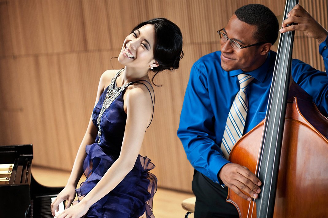 Xavier Foley and Joyce Yang