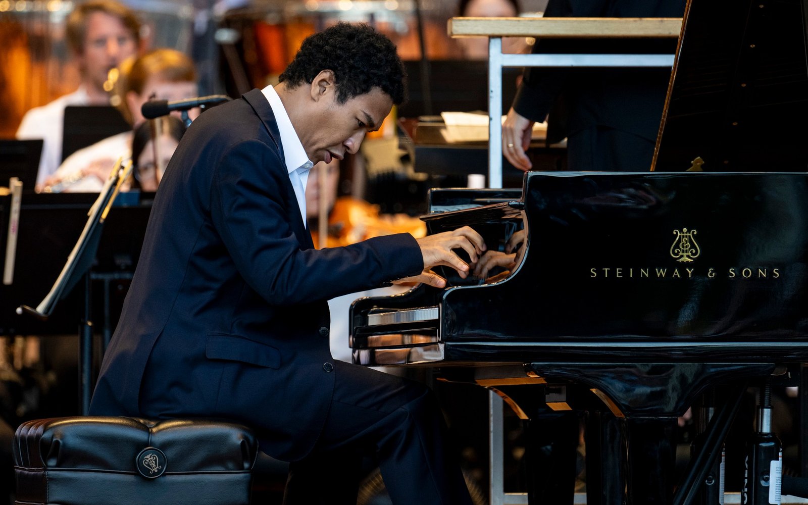 Clayton Stephenson, piano - Credit: Norman Timonera