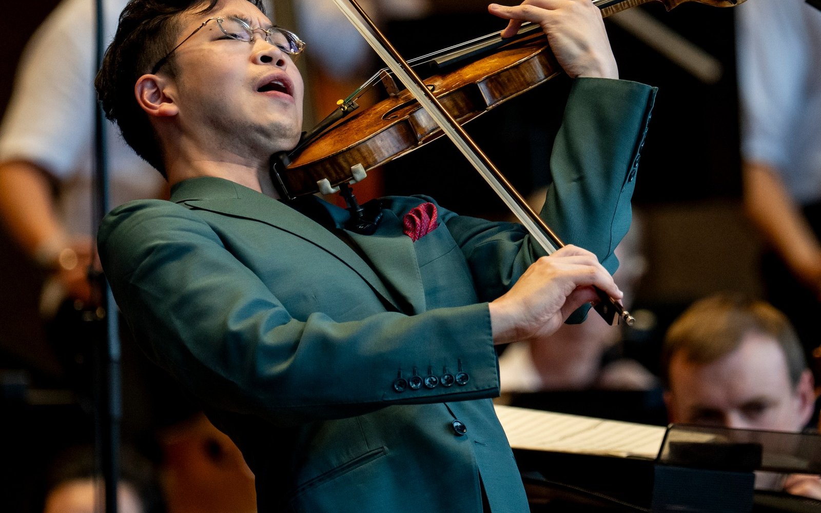 Paul Huang, violin - Credit: Norman Timonera